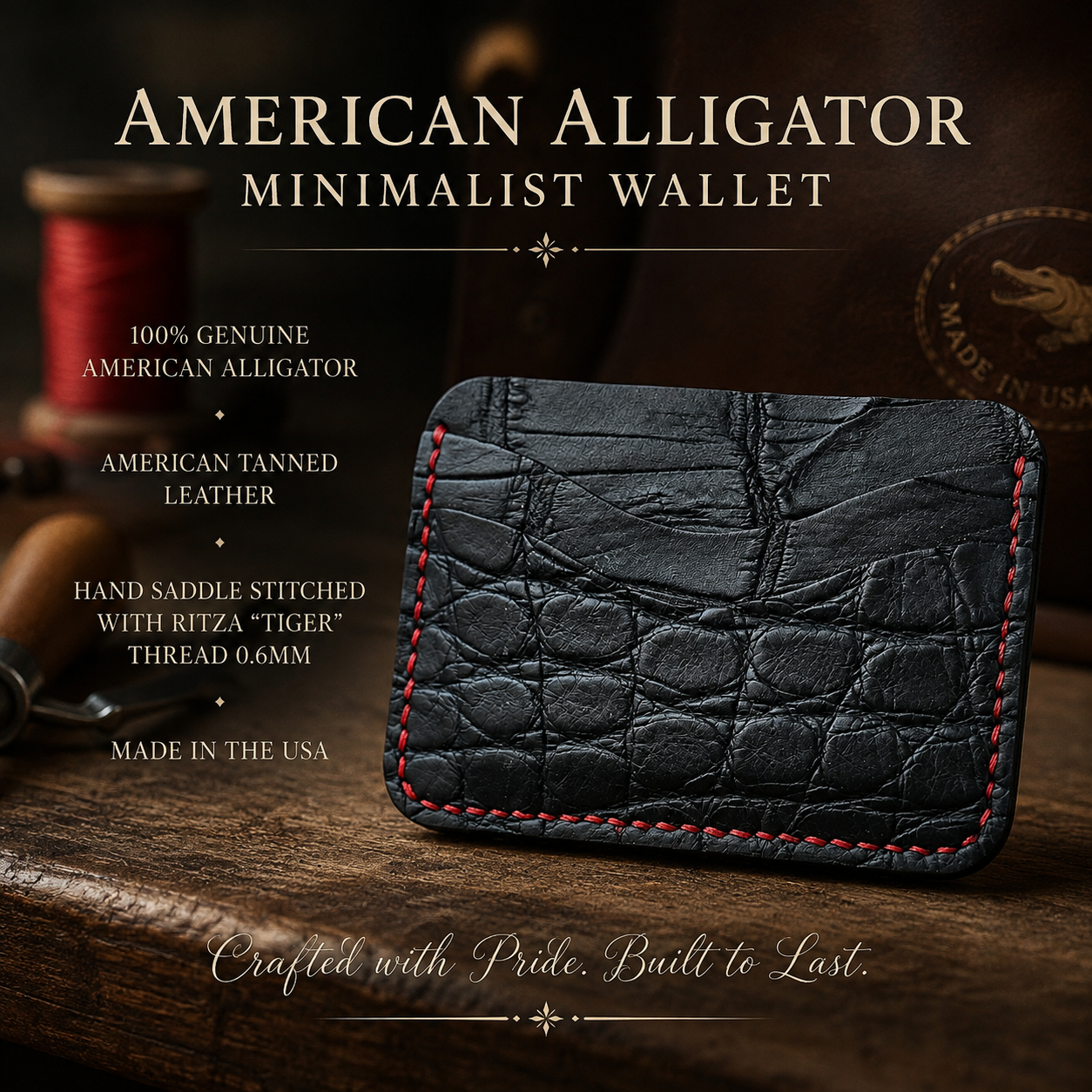 Handmade leather goods