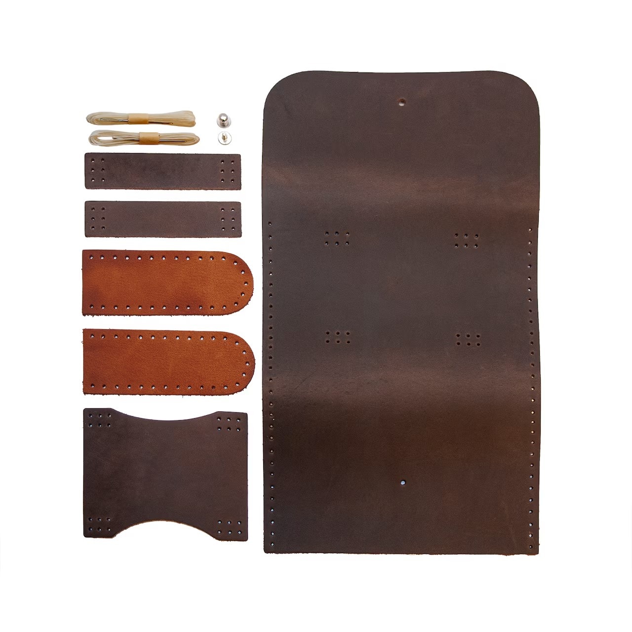 Belt pouch — worn on belt, back view